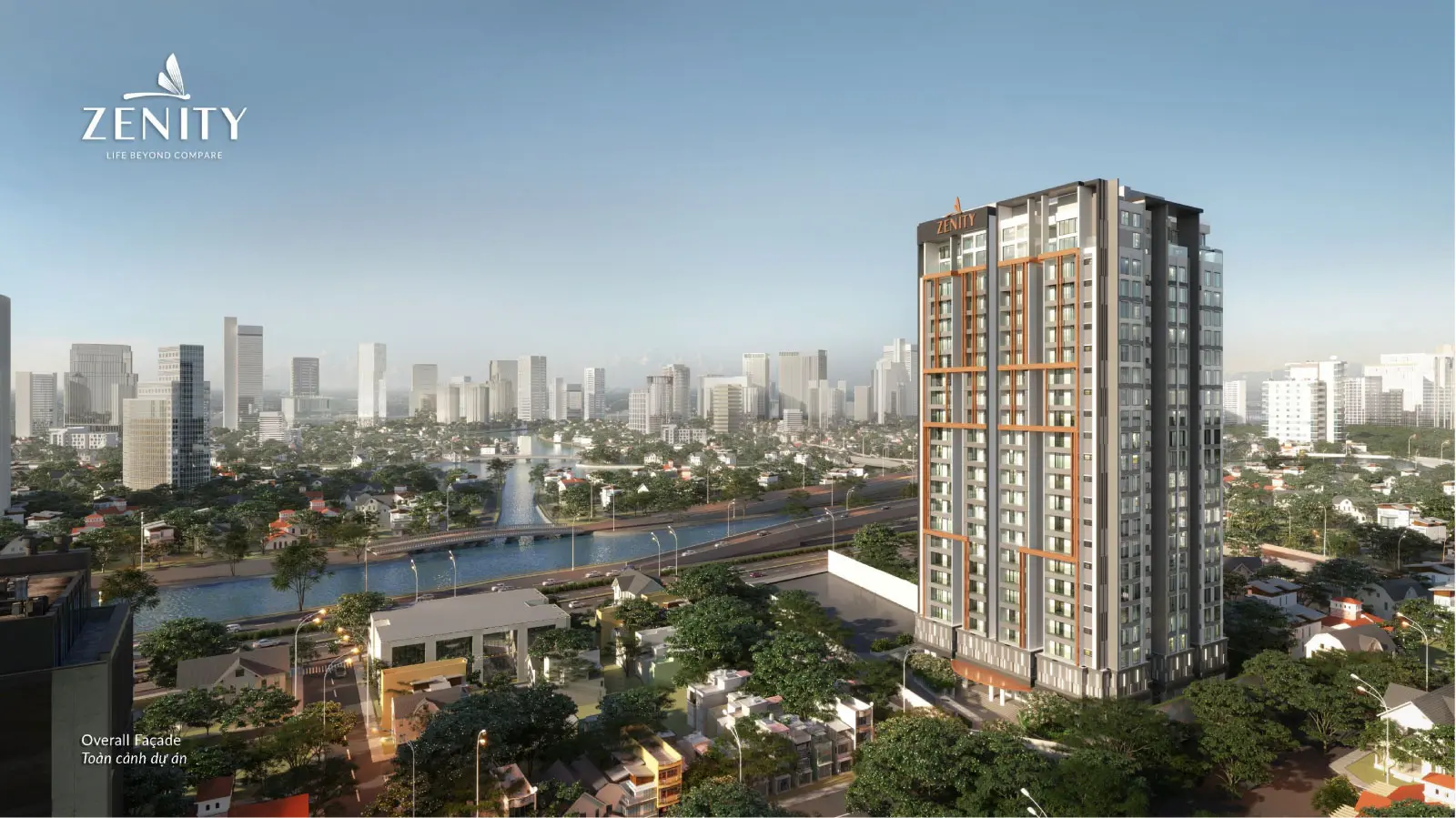 vị trí kết nối đắc địa zenity capitaland